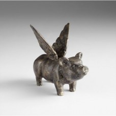 Cyan Design Floyd Flying Pig Sculpture   